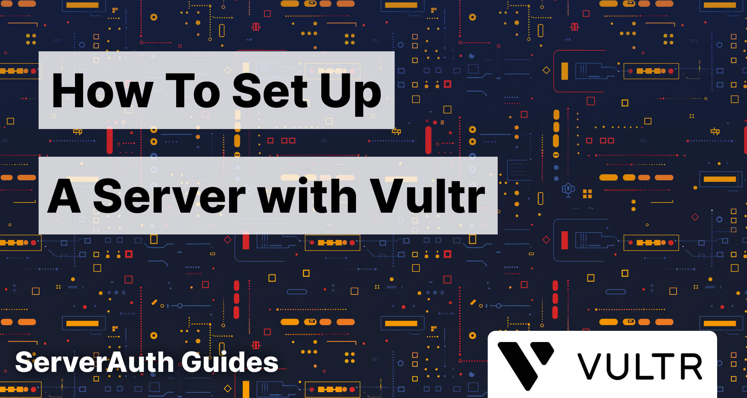 How to set up a server with Vultr