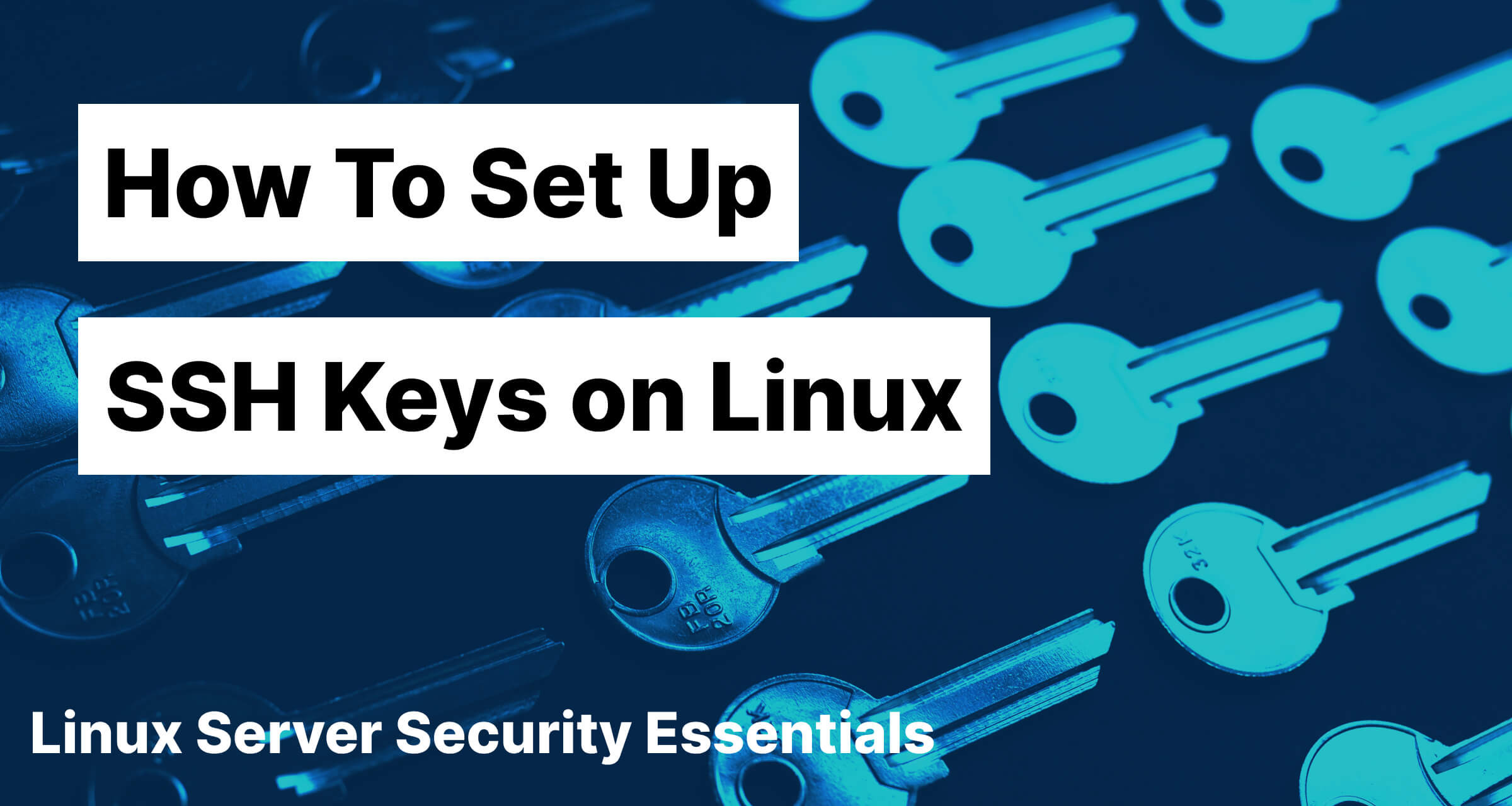 How to set up SSH Keys on Linux
